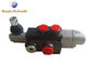 Hydraulic Loader Control Valve One Spool 4way 3 Position Spring Center Spools With Handle And Float Spool