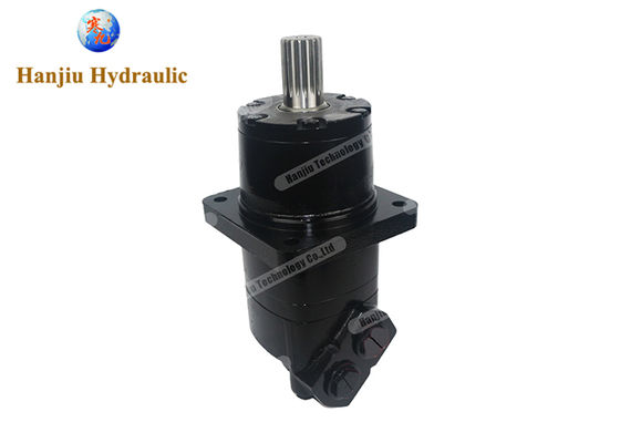 BMK6-500 Gerotor Hydraulic Motor with 500 ml/r Displacement Wheel Mount Flange for Eaton 6000 Series Replacement ISO 9000-2000 Compliant