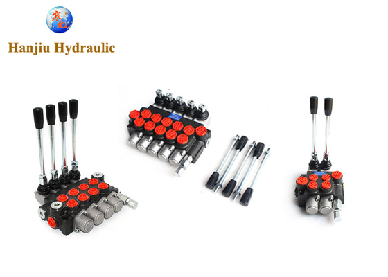 Hydraulic Solutions Hydraulic Monoblock Valve 6 Spool For Forestry Machinery