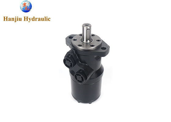 MR series hydraulic motor, 400 cc/rev, straight keyed shaft 25 mm DIN6885 , 2 holes oval mounting flange , MR400C used on Sieving harvesters