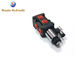 6 Port Hydraulic Control Valve 13gpm BSP Oil Threads DVS6 Solenoid Directional Valve For Loader