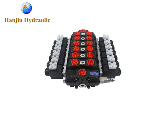 HSSD8DC 6 válvula de controle hidráulico direcional de solenoide de bobina adequada para agricultura, trator e construção