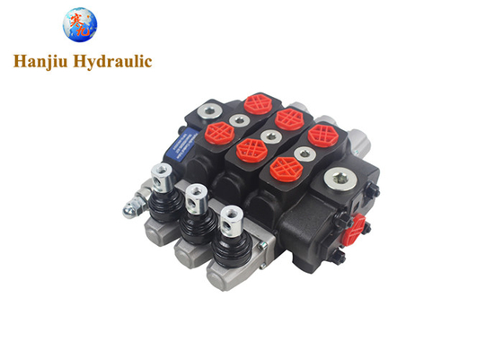 Equipamento de mineração HSSD8 Série 3 Banco válvula seccional hidráulica 31,5Mpa 80 L/min taxa de fluxo