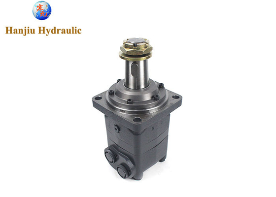 Motor hidráulico MV400K OMV400 BMV400 Quadrado Montar 4 parafusos Ø60 Tapered 1/10 Com G1 Portos Manifold