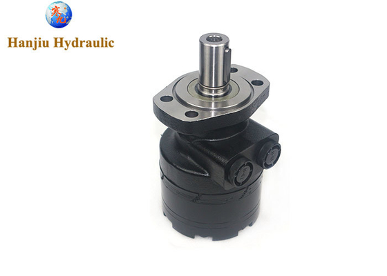 TG0335MS020 motor de hidrotorque, flange de 4 parafusos, eixo reto com portas G1/2 BMER-335