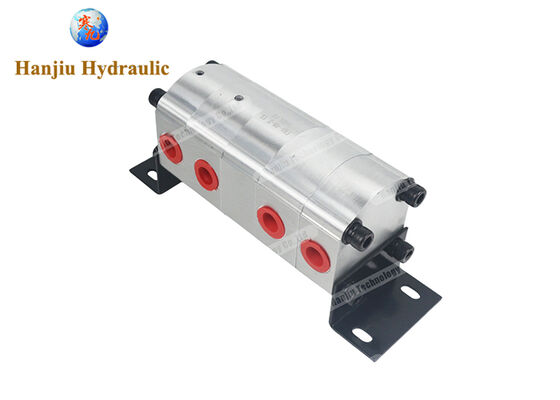FMA-4N-2.1S Desviador de engrenagens de quatro vias com deslocamento de 2,1 cc, material de ferro de caixa e pressão de 21 MPa para máquinas móveis