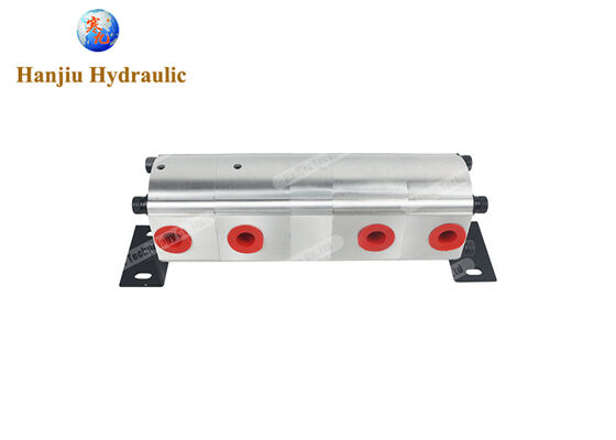 FMA-4N-8.8S Desviador de engrenagens de quatro vias com deslocamento de 8,8 cc, material de ferro de caixa e pressão de 21 MPa para máquinas móveis