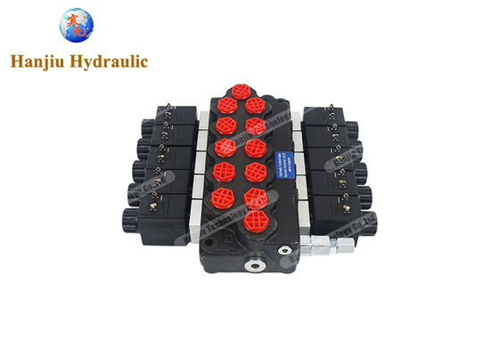 Válvula de Controle Hidráulico Série SD5 Válvula Solenoide Direcional Monobloco 40 litros com 12VDC