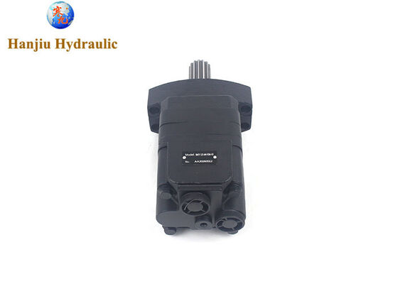Motor hidráulico personalizado BMSY, flange magneto 125cc, eixo estriado 14T com portas traseiras